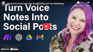 Using AI to Automate Your Social Media and Your Marketing