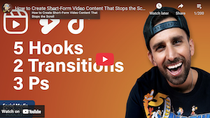 How to Create Short-Form Video Content That Stops the Scroll